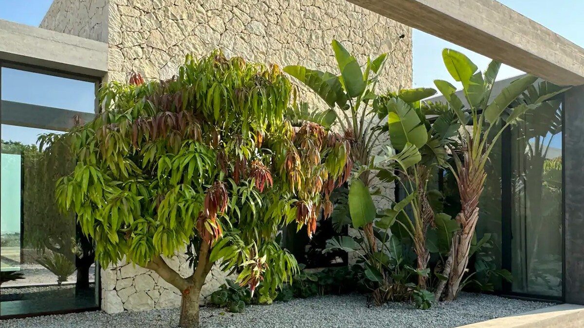 Detailansicht mediterrane Architektur