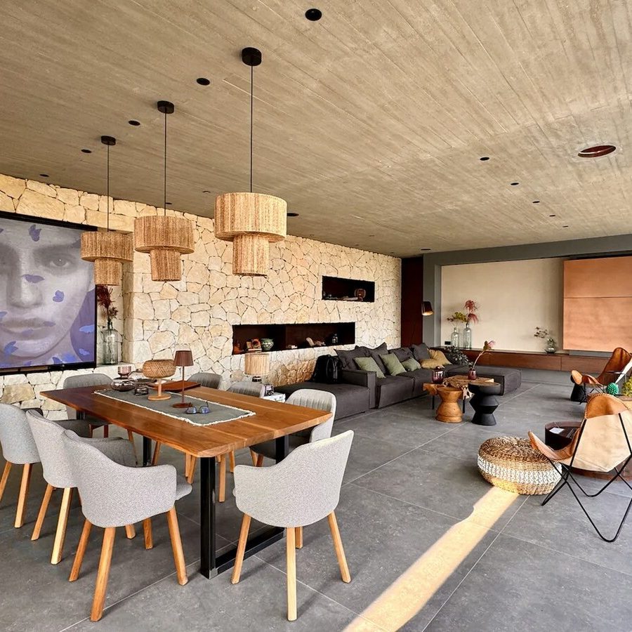 Wohnbereich der Luxusvilla