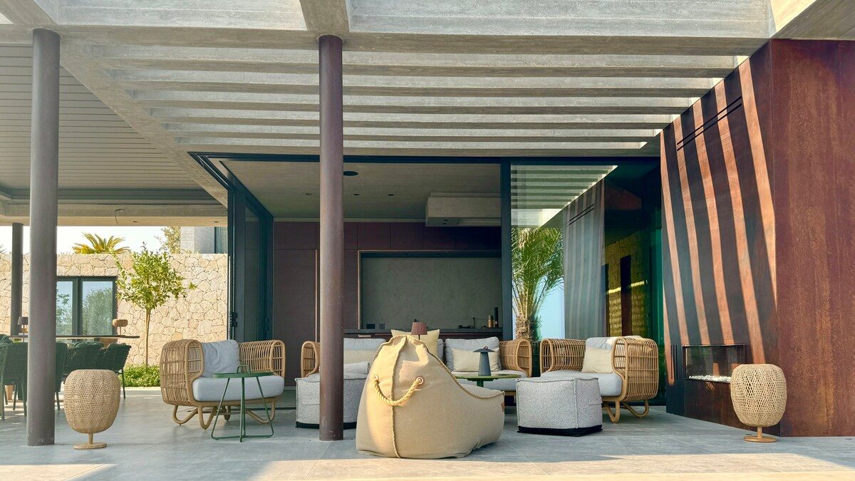 Terrasse mit Meerblick